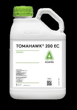 Tomahawk 200 EC (Herbicid) Reg nummer: 5236 (2 L) Godkänt t.o.m. 2022-12-31 Aktiv