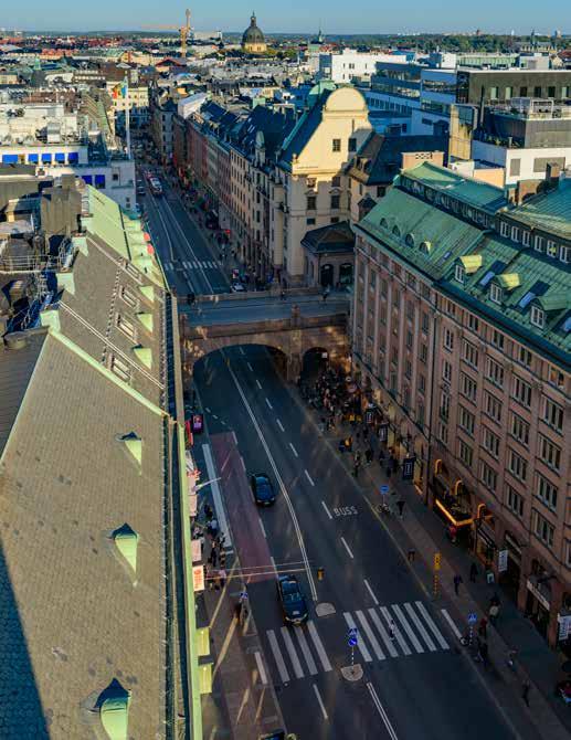 ÖSTRA KUNGSGATAN City i Samverkan är samordnande part för de tolv fastighetsägarna som finns på gatan.
