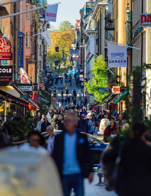 DROTTNINGGATAN City i Samverkan ansvarar för platssamordning på Drottninggatan, ett av Sveriges mest framträdande och välbesökta handelsstråk.