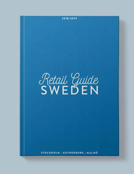 RETAIL GUIDE Retail Guide Sweden vänder sig till varumärken, fastighetsägare, konsulter och andra som har intresse av att etablera sig i Sverige, framförallt i Stockholm, Göteborg och Malmö.