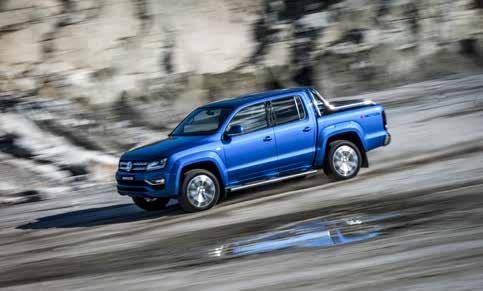 MEST IMPONERANDE ÄR PRESTANDAN: 0 100 KM/H GÅR PÅ 7,9 SEKUNDER. HJÄRTAT I NYA Amarok är på 3,0 liter och har sex cylindrar: V6 TDI.