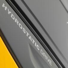 Fördelar Optimal produktivitet Bekväm och prestationshöjande förarplats VW-motorer med låg bränsleförbrukning Fri sikt runt om Prestanda och köregenskaper Hydrostatisk drift ger hög