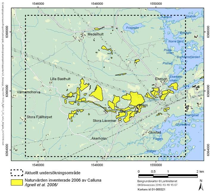 Fältinventeringar Inledande arbete och geografiska avgränsningar Bilaga 1 Metodik Arbetet med att identifiera, beskriva och naturvärdesbedöma grundvattenberoende eller -gynnade naturmiljöer i