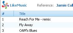 2 Under Playlists (Spellistor) ger du spellistan namn efter behov.