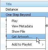 1 I Library (Bibliotek) > Music (Musik) eller Videos 2 View Metadata (Visa metadata).» En metadatatabell visas där du kan redigera informationen.