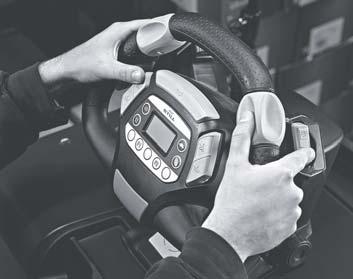 Detaljbilder Unik STILL EASY Drive-ratt som ger