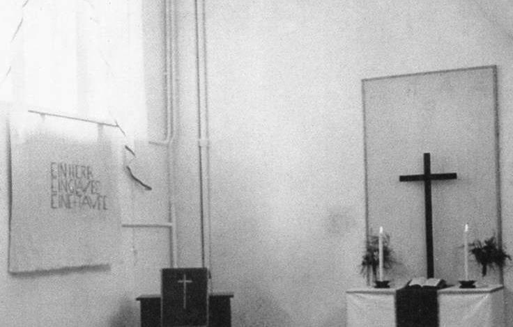 Kapellet i Finkenwalde 1935 Kyrkan under korset hos Dietrich Bonhoeffer Luthersk kyrkoförståelse i