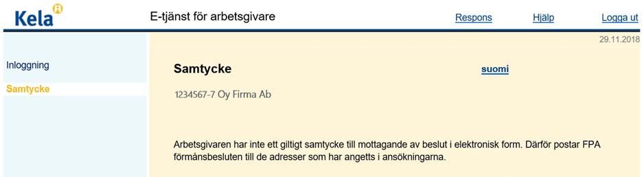 Hur ger arbetsgivaren samtycke?