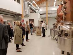 Vi fick smaka på vin tillverkat av äpplen odlade på Åland. Vi fick även prova på olika likörer och Apelbrand tillverkat av äpplen, päron eller körsbär som också kommer från odlingar på Åland.