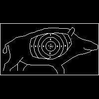 5); ISSF Rules Section 6.3.2.7.1 Diameter 60mm 06000019000104(62) Gris 2 DJV Number 2; Bore Art. No.