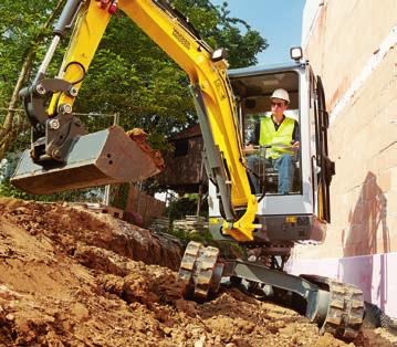 Alla hjullastare och hjulburna dumprar från Wacker Neuson har en