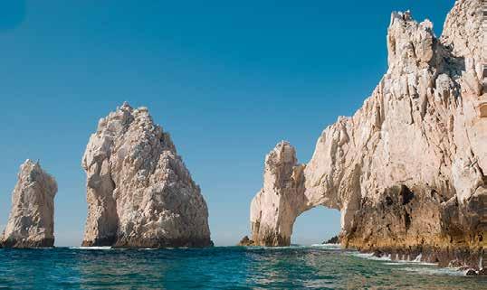 Dag 14 12 dec Cabo San Lucas, Mexiko På spetsen av långa Baja California, med en av världens vackraste kustlinjer, ligger semesterorten Cabo San Lucas.