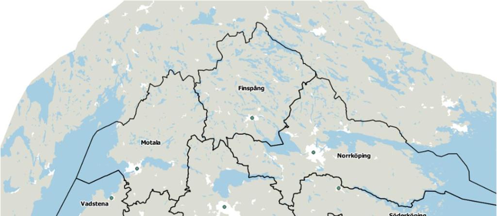 2 Nulägesanalys 2.1 Befolkning och sysselsättning I Östergötlands län bor idag strax över 450 000 personer, fördelade på 13 kommuner.
