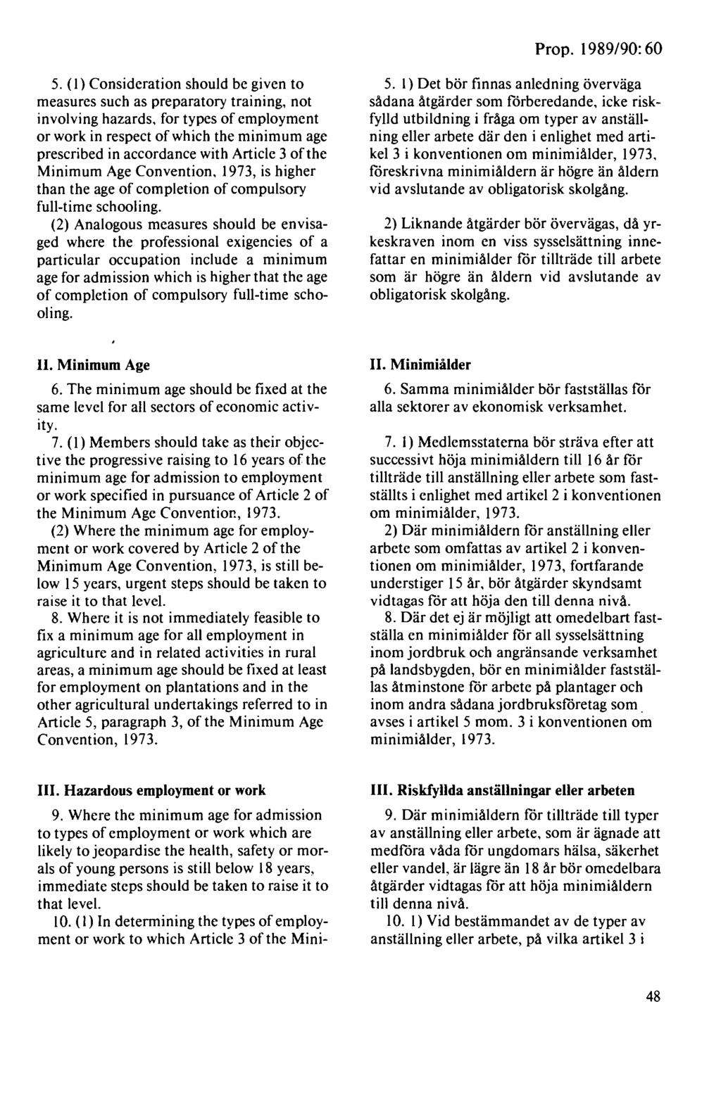 Prop. 1989/90: 60 5.