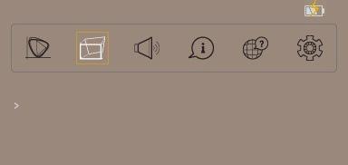 ANVÄNDA PROJEKTORN Visa meny Display Display mode Brightness Display Mode (Bild läge) Det finns många fabriksinställningar optimerade för olika typer av bilder.