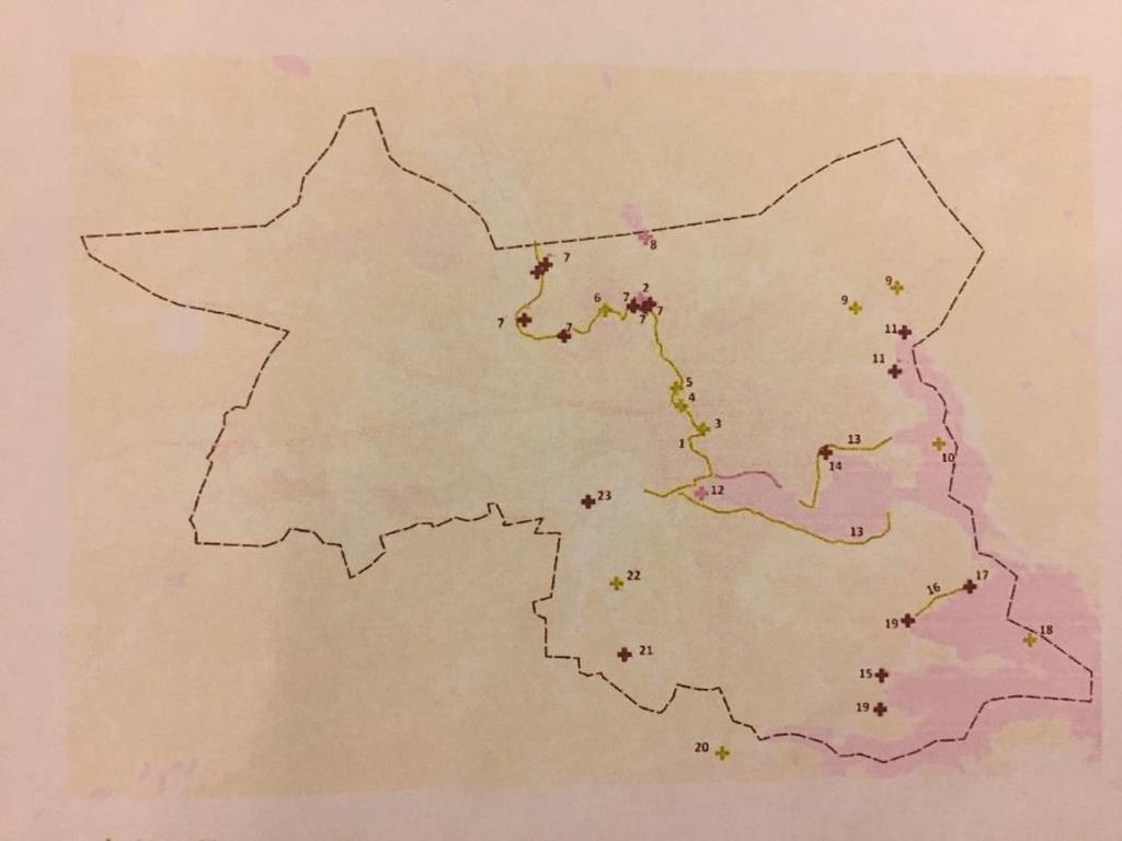 Den fördjupade översiktsplanen för centralorten omfattar även några näraliggande orter och Skavstaområdet.