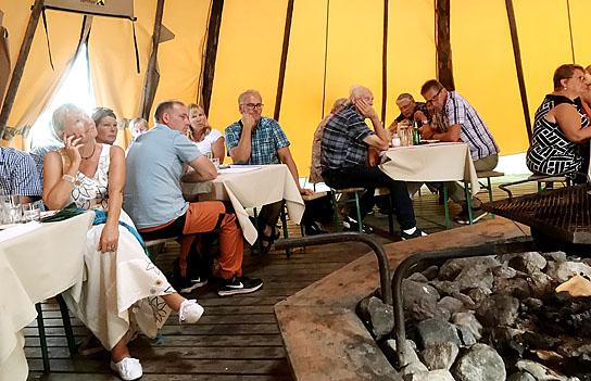 Sommarfest och Jubileum Ingen har väl undgått att uppmärksammas av det faktum att skärgårdsföreningen hade en jubileumsfest i början av augusti. 20 år i skärgårdsbornas tjänst var värt att fira.