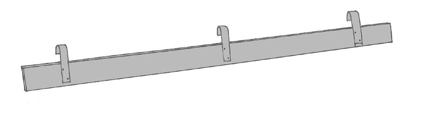 justerbar 260-350 cm 15 cm B RSS B-systemkomponenter RSS-systemet består av 3 delar: 70