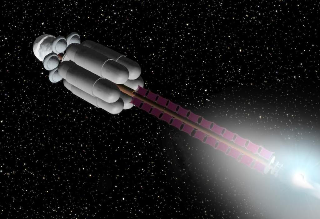 Artificiella föremål med höga hastigheter ( Rymdskepp ) II Vissa drivmedelssystem, ex.