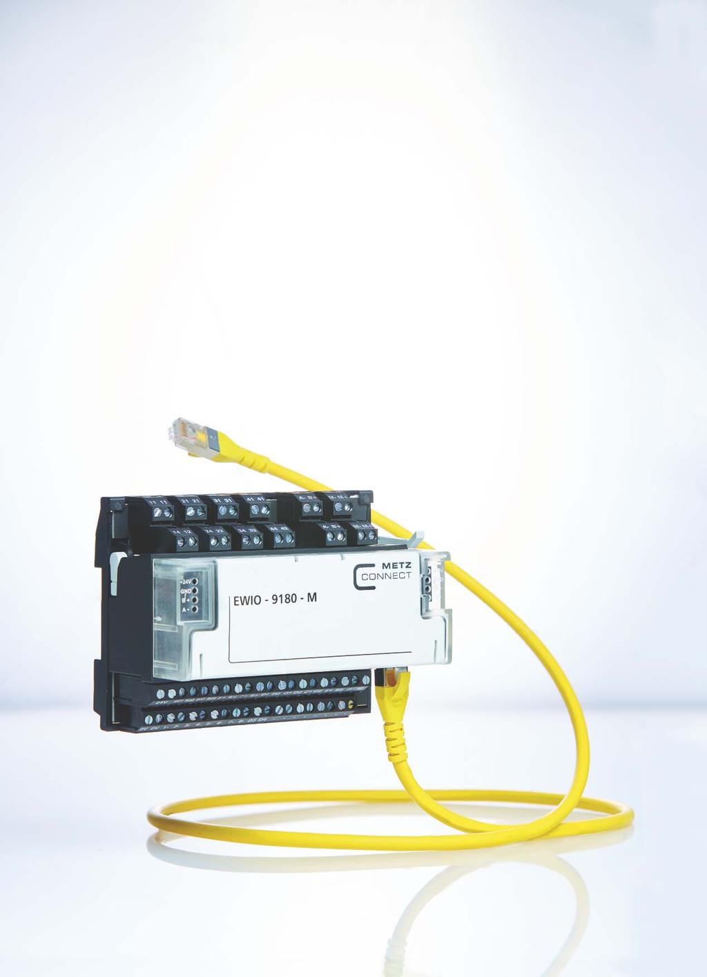 Fastighets & industriautomation Metz Connect GmbH Datalogger / ussmoduler; I/O s Mbus, Ethernet, Modbus, ACnet, LON, CANbus Interface & industrireläer