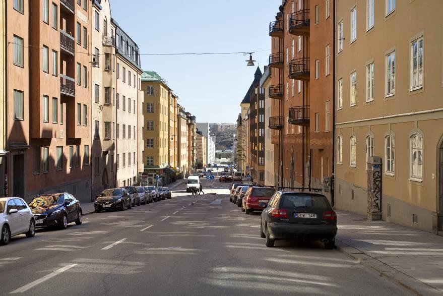 Fotomontage med volymskiss, vy från Londonviadukten.