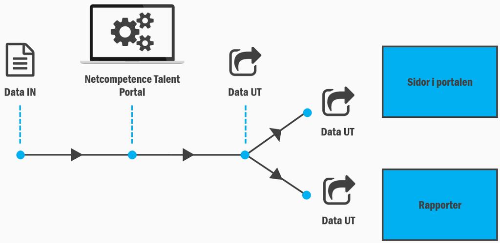 1 Inledning 1.1 Målgrupp Den här guiden riktar sig till administratörer av Netcompetence Talent Portal. 1.2 Mål och syfte Målet är att läsaren ska få kunskap i hur rapporter fungerar generellt i Netcompetence Talent Portal, och hur man går tillväga för att skapa och distribuera rapporter.