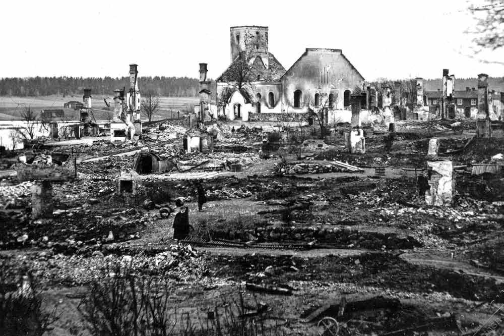 branden Tillsammans med kyrka