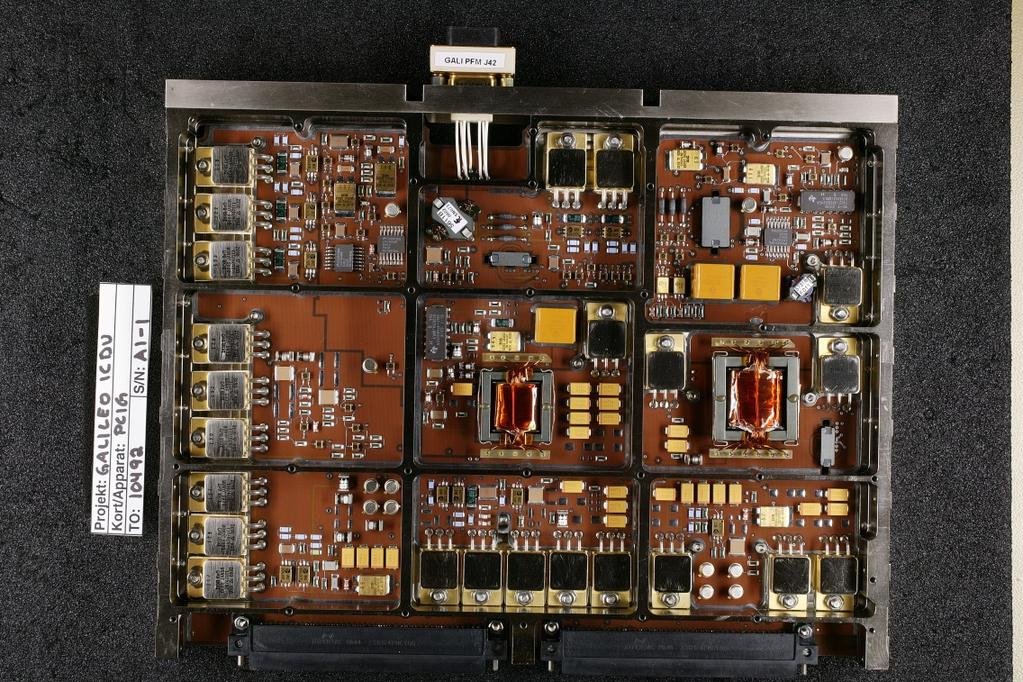 Miljö, vakuum och temperatur Vakuum medför att all värme måste ledas bort från konstruktionen genom PCB och ram.