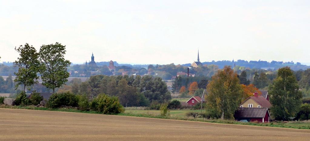 När vid Hagebyhöga kyrka deltagare i betydligt tidigare pilgrimsfärder skymtade Vadstena tog de vid