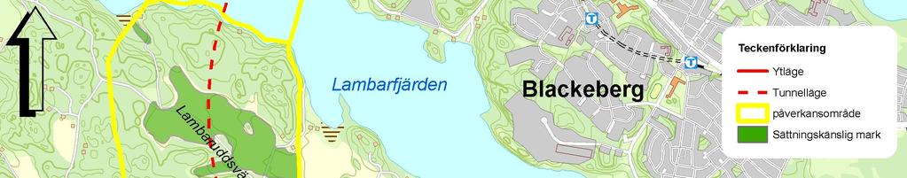 Sättningskänsliga områden På Kungshatt har det inte gjorts några sättningsmätningar, men den lera som