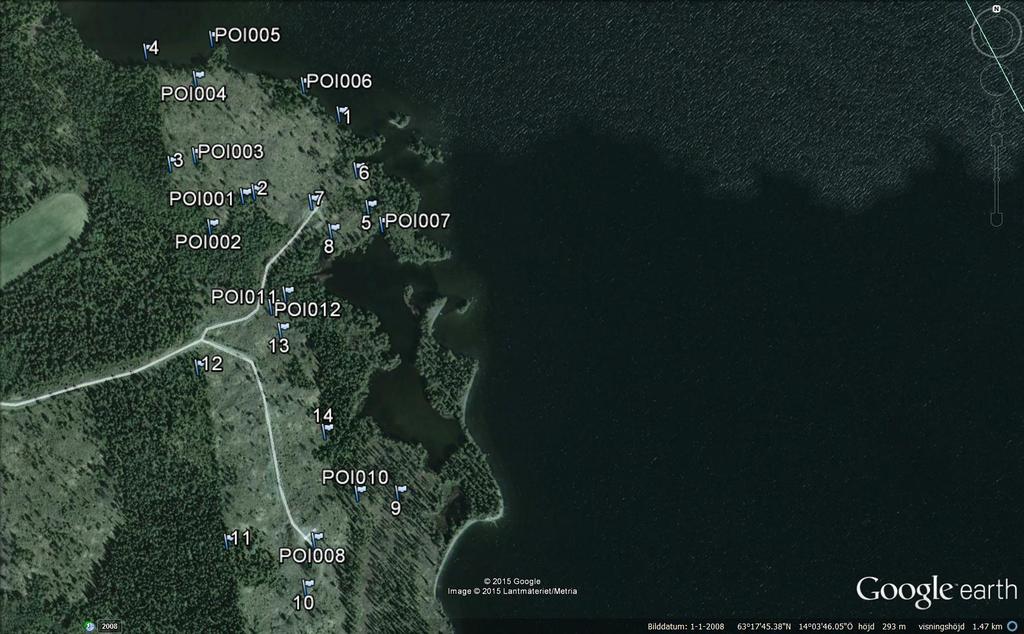 hördes flera gånger och en hane sågs på en sparad torraka i delområde A. Vadaren gluttsnäppa hördes på håll. Den är sträckande och rastade förmodligen bara någonstans längs stranden.