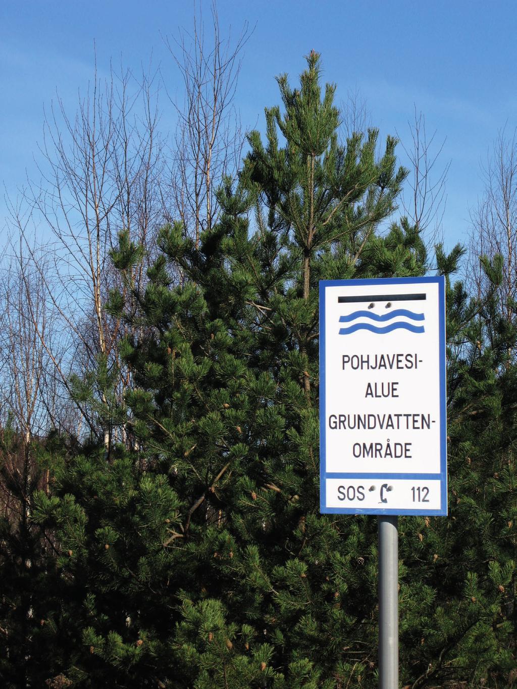 Var uppmärksam också utanför den egna gårdsplanen Man kan lägga märke till grundvattenområden i form av sand- och grusåsar och tallmoar.