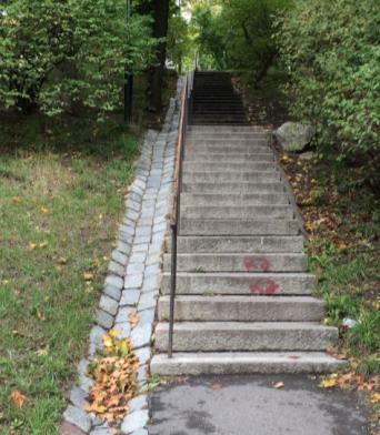 sydöstra gränsen av planområdet (se Figur 10) för att sedan ledas till ledningsnätet vid Kungsängsgatan.