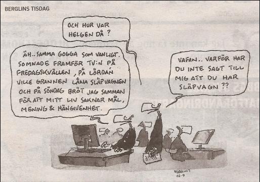 Mål och mening i vår färd Veckans tanke Om du inte vet vart du ska, spelar det ingen roll vilken väg