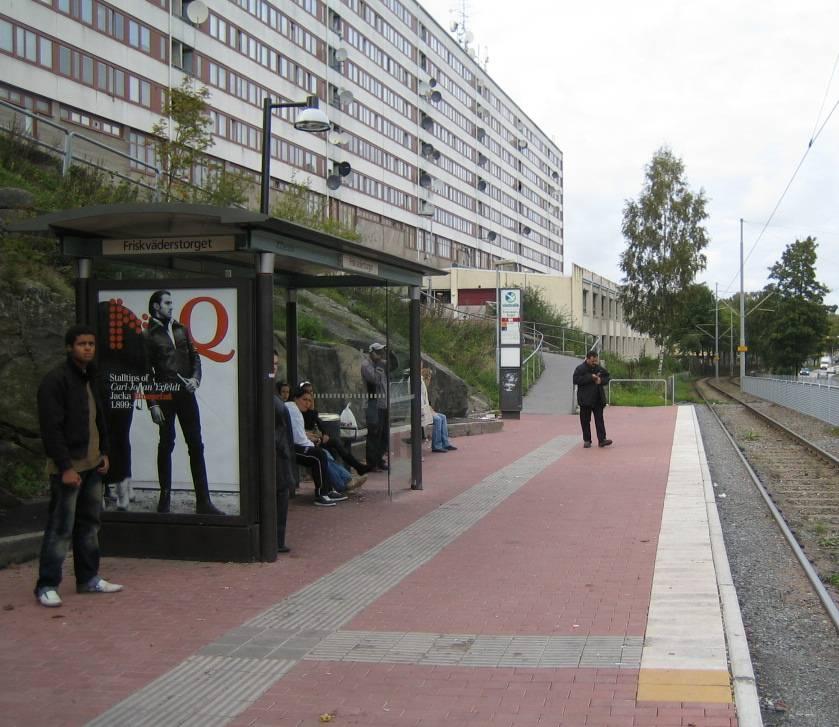 FRISKVÄDERSTORGET Foto: Roland Ahlgren Handikappanpassning av 2