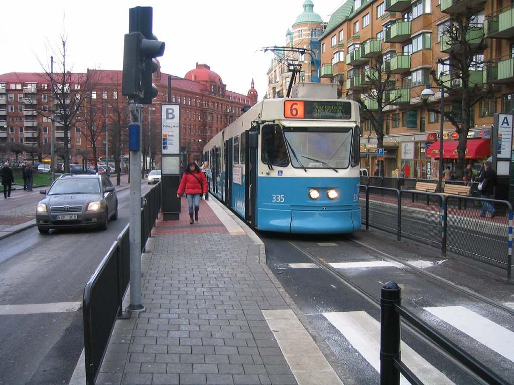 PRINSGATAN Foto: Kerstin Ström Ombyggnaden färdigställdes under senhösten 2006.