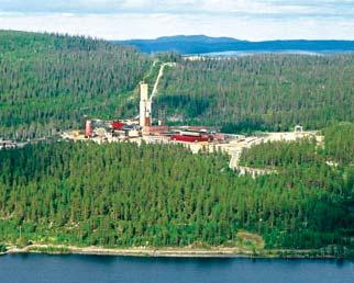 I DET VÄGLÖSA LANDSKAPET i Lapplands inland fann Boliden gruvaktiebolag bly och zink 1938.
