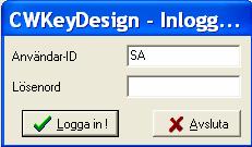 Inställningar i CW Door-applikationer 1. Lägga upp ny användare 1.