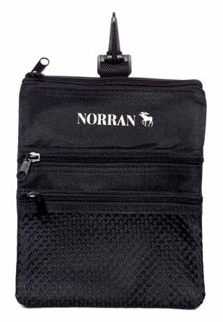 Förvaring Tre fack med dragkedja. Mycket bra förvaringsmöjligheter. Caddybag (Art.