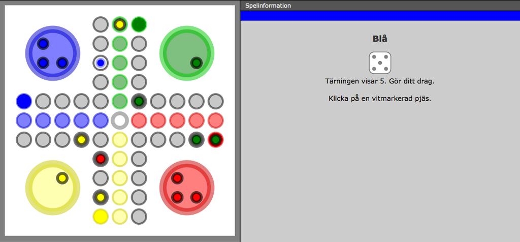 Människa När det är en mänsklig användares tur at göra sit drag behöver vi inte använda oss av prioritet. Det är ju upp till den mänskliga användaren at avgöra.