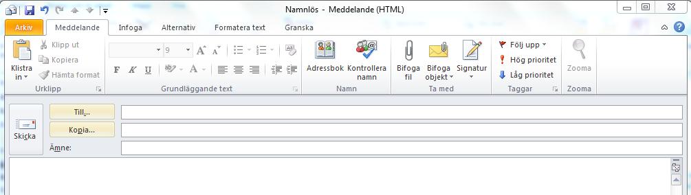 26 (26) Bilaga 3 - Instruktioner för att skicka mejl med fördröjd leverans I Microsoft Outlook finns en funktion som gör att du kan ange exakt när ett mejl som du skickat iväg ska levereras till