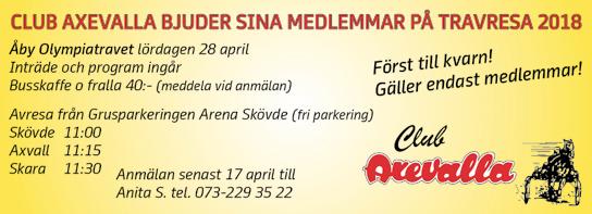Start Bankod :0 0 b Välkomna till Supertisdag på Axevalla 0 april -åriga och äldre högst 0.000 kr med högst 00 poäng. 0 m. Autostart. Pris: 0.000-.000-.00-.00-.00-.000-.000-.000 ( priser) ARN DE CASTELLA 9, M, AM 9 00,ljbr.