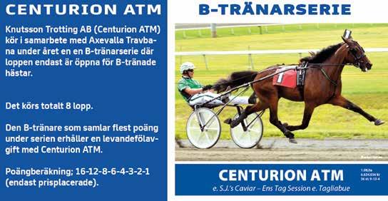 Start 0:00 Bankod 0 b Centurion A.T.M:s B-tränarserie Stolopp -åriga och äldre ston 00.00-0.000 kr med högst 00 poäng. 0 m. Autostart. Pris: 0.000-.000-.00-.00-.00-.000-.000-.000 ( priser) EKEBO LOVER 0:,9 M,0 AM 0 00 9,mbr.