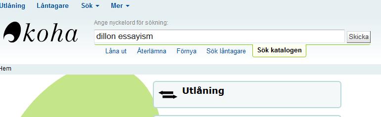 Hur ser man att en bok är beställd Sök fram titeln i Katalogen, information