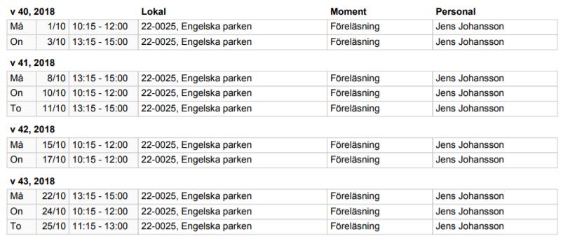 på Studentportalen.