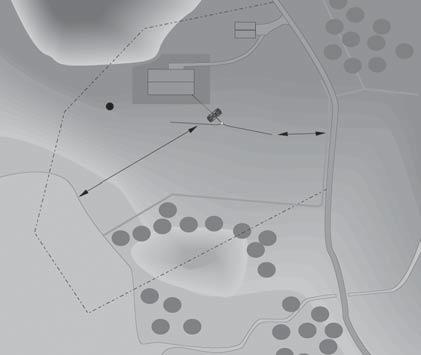 Det glesa mönstret hos nätrören minskar även risken för igensättning om slamflykt skulle inträffa.