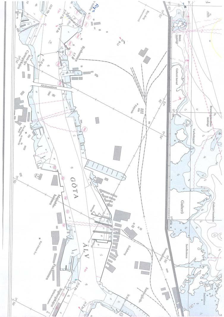 2.8 Interaktion Ett fartyg som gör fart genom vattnet förorsakar att vattnet runt skrovet strömmar på ett visst sätt.