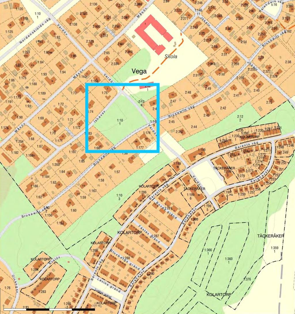 Uppdragsledare Jonas Nilsson/073-620 63 99 230 645 Uppdragsnamn 2018-09-26 Haninge Vega Täckeråker 1:10 1 OBJEKT Haninge kommun planerar att uppföra fyra bostadshus på fastigheterna Täckeråker 1:10 i