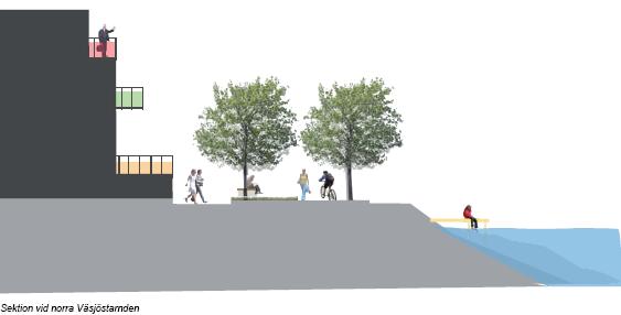 Planförslaget har bearbetats sedan samråd 1 och 2 och de flesta gator har fått minskad gatubredd samt en förändrad placering.