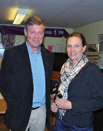Thorsten lämnade över klubban Emma ny ordförande Två år räckte som ordförande i A2 IF för gamle sprintermästaren Thorsten Johansson.